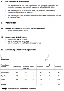 Titel muster Businessplan